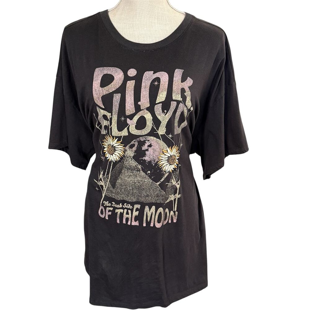 Torrid, Pink Floyd, Sz 1X 14-16, Dark Gray, Tagless (Stamped), Short Sleeve